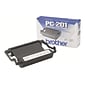 Brother PC-201 Black Standard Yield Fax Cartridge, Prints Up to 450 Pages (BRTPC201)