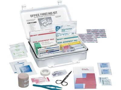 PhysiciansCare 135 pc. First Aid Kit, 25 People, White (60002)