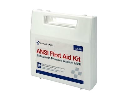 First Aid Only First Aid Kit, 50 People, 196 Pieces (225-AN)