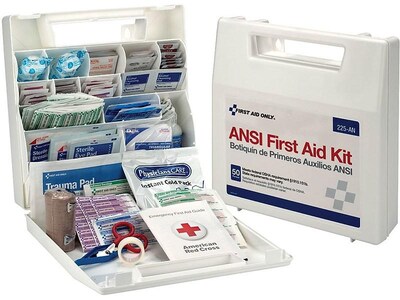 First Aid Only First Aid Kit, 50 People, 196 Pieces (225-AN)