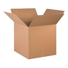 20 x 20 x 20 Standard Shipping Boxes, 32 ECT, Kraft, 10/Bundle (202020)
