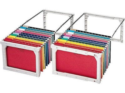 Pendaflex Folder Frames, Letter/Legal Size, Gray, 4/Carton (PFX 04444)