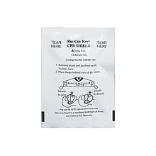 First Aid Only CPR Face Shield, White (730009)