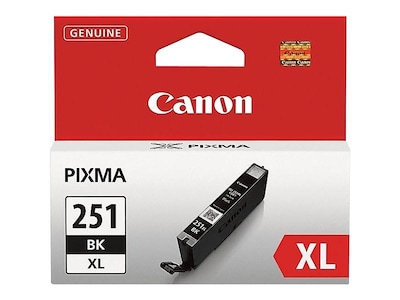 Canon 251XL Black High Yield Ink Cartridge   (6448B001)