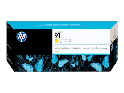 HP 91 Yellow Standard Yield Ink Cartridge (C9469A)