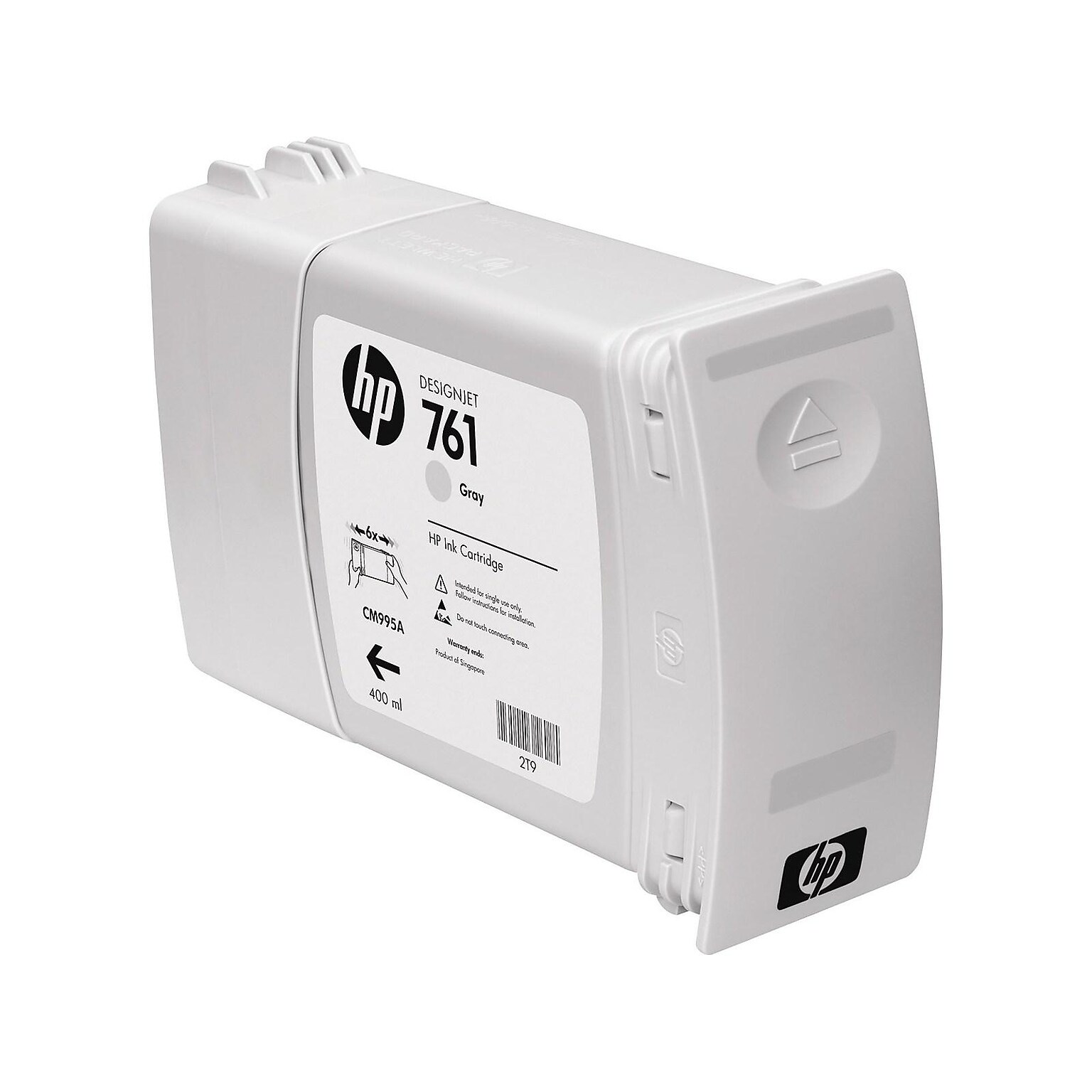 HP 761 Gray Standard Yield Ink Cartridge (CM995A)