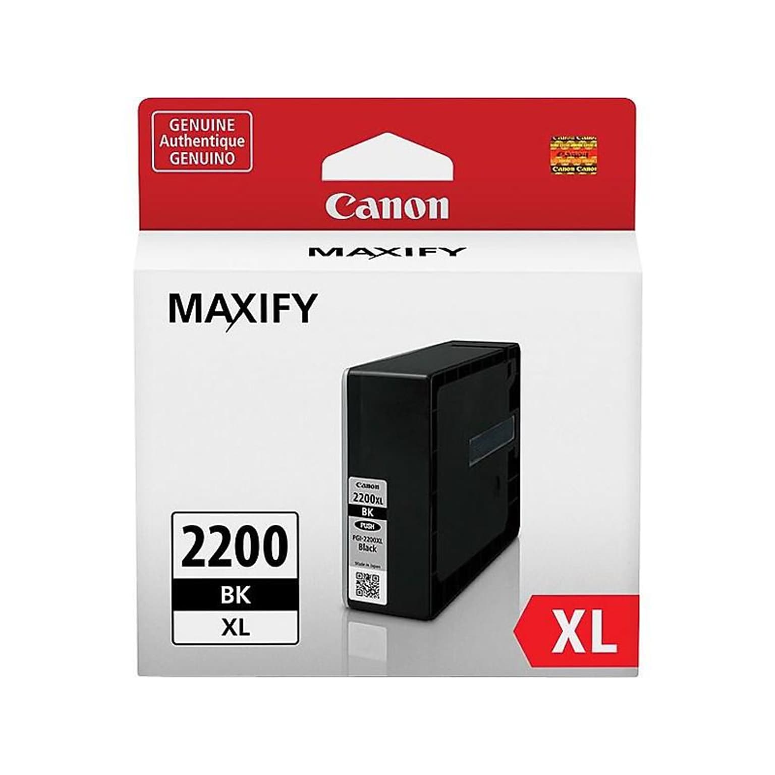 Canon 2200XL Black High Yield Ink Cartridge (9255B001)