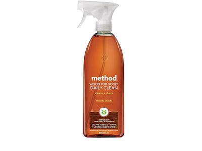 Method Daily Plant-Based Wood Cleaner, Almond Scent, 28 oz. (01182)