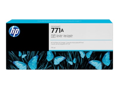 HP 771A 775-ml Photo Black Designjet Ink Cartridge (B6Y21A)