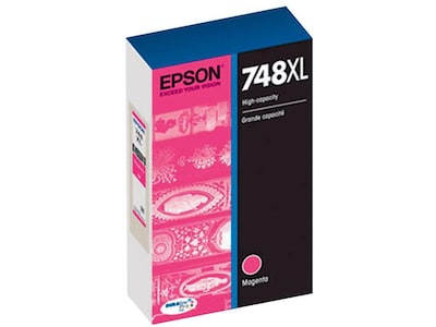 Epson T748XL Magenta High Yield Ink Cartridge