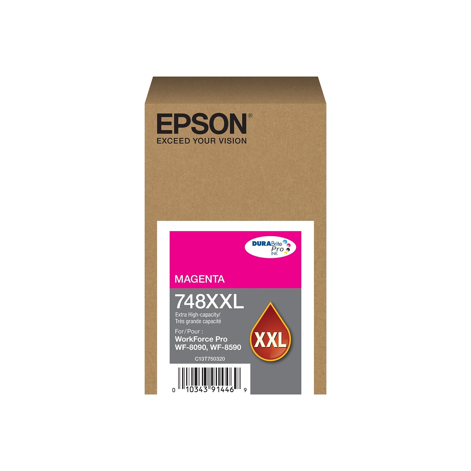 Epson T748XXL Magenta Extra High Yield Ink Cartridge
