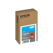 Epson T748XXL Cyan Extra High Yield Ink Cartridge