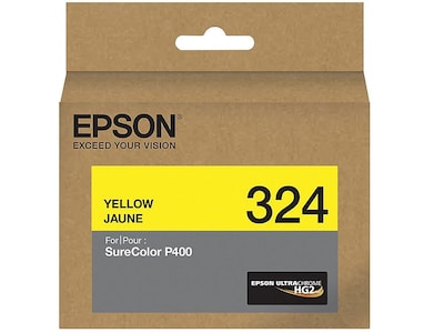 Epson T324 Ultrachrome Yellow Standard Yield Ink Cartridge (T324420)