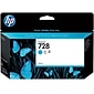 HP 728 Cyan Standard Yield Ink Cartridge (F9J67A)