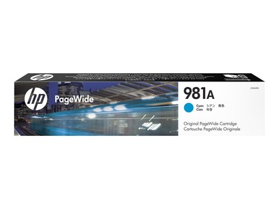 HP 981A Cyan Standard Yield Ink Cartridge (J3M68A)