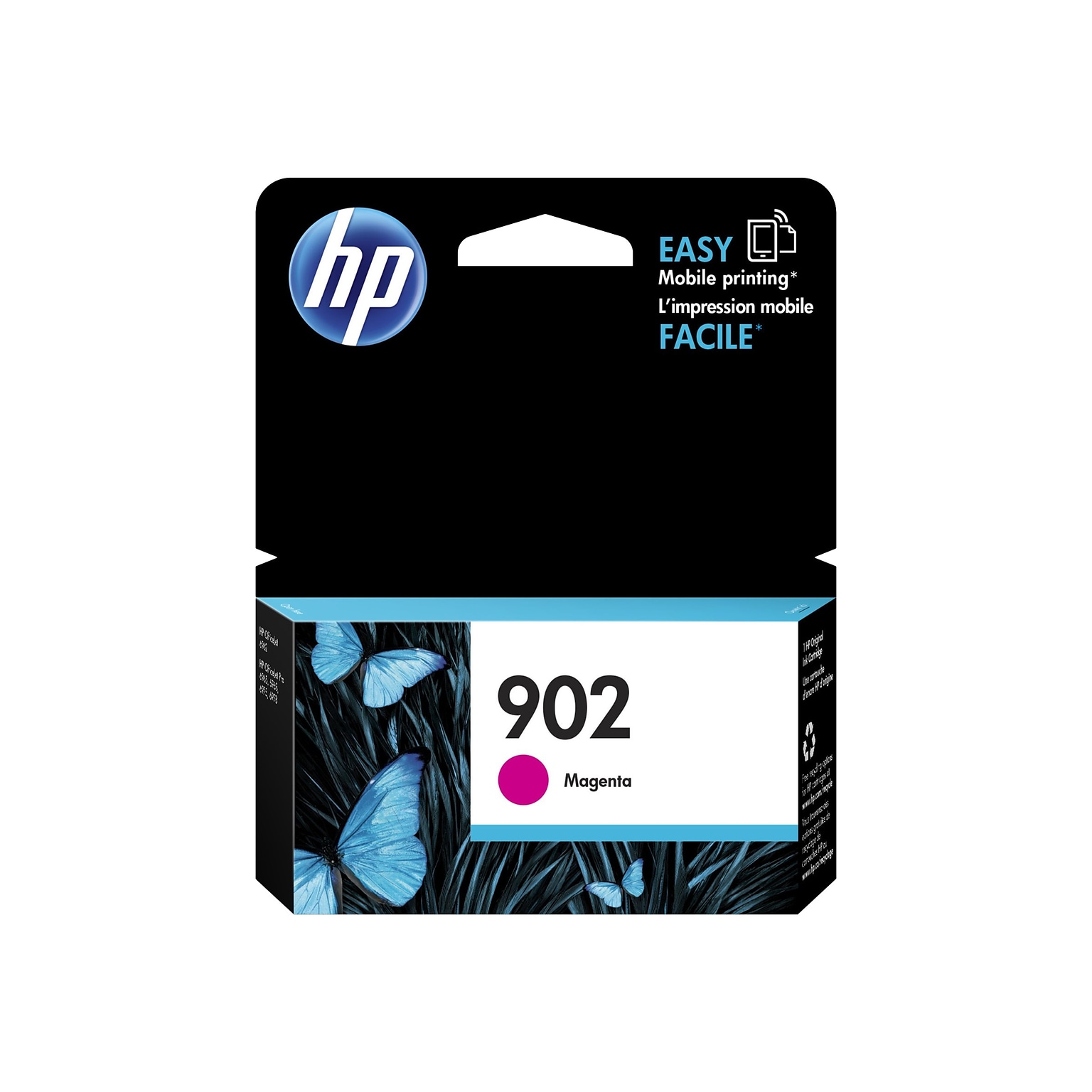 HP 902 Magenta Standard Yield Ink Cartridge (T6L90AN#140), print up to 315 pages