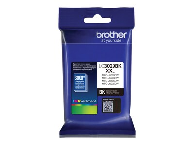 Brother LC 3029 Black Extra High Yield Ink Cartridge   (LC3029BKS)