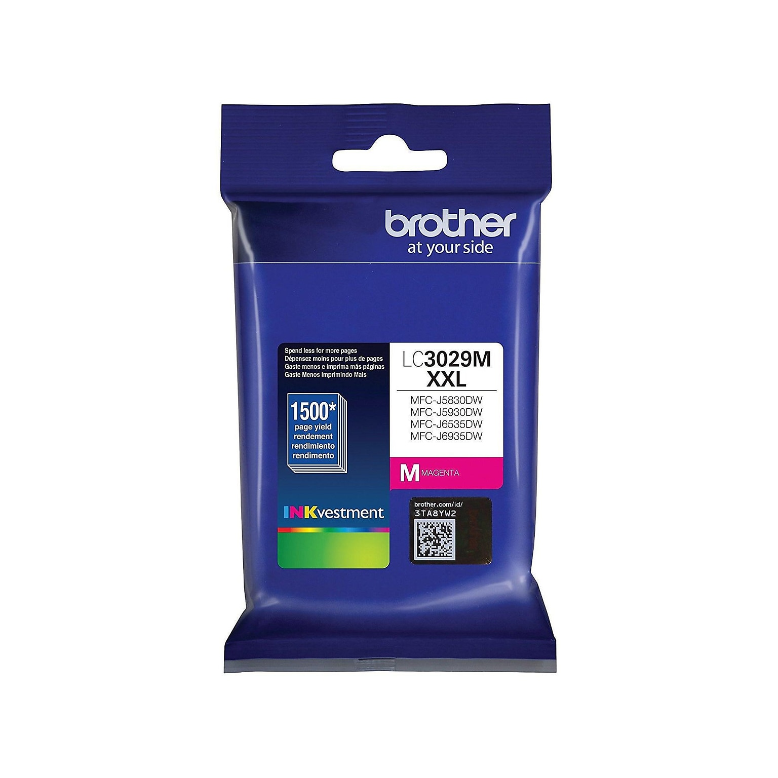 Brother LC3029M Magenta Extra High Yield Ink   Cartridge