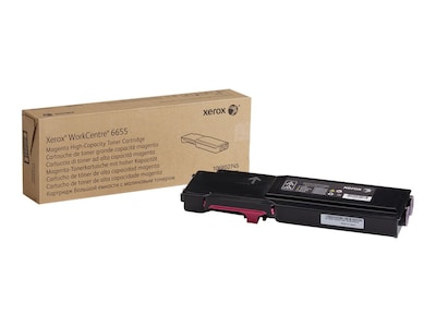 Xerox 106R02745 Magenta High Yield Toner Cartridge, Prints Up to 7,500 Pages (XER 106R02745)