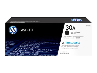 HP 30A Black Standard Yield Toner Cartridge,   print up to 1600 pages