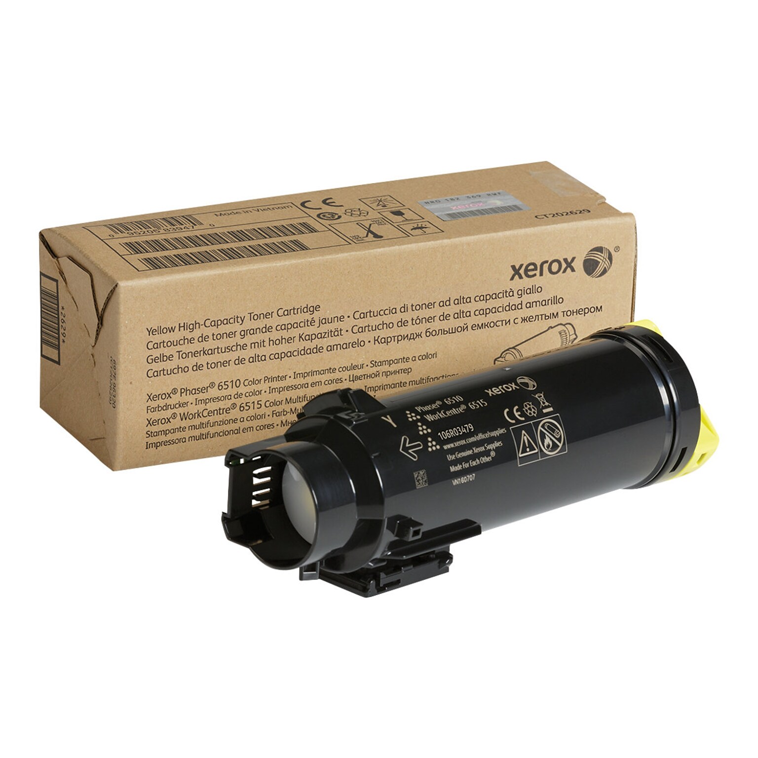 Xerox 106R03479 Yellow High Yield Toner Cartridge