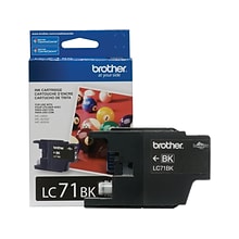 Brother LC71 Black, Cyan, Magenta, Yellow Standard Yield Ink, 4/Pack