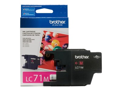 Brother LC71MS Magenta Standard Yield Ink  Cartridge