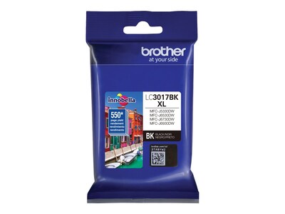 Brother LC3017BK Black High Yield Ink   Cartridge