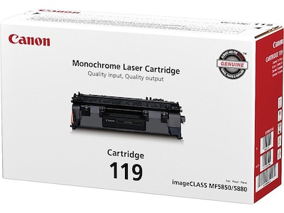 Canon 119 Black Standard Yield Toner Cartridge (3479B001)