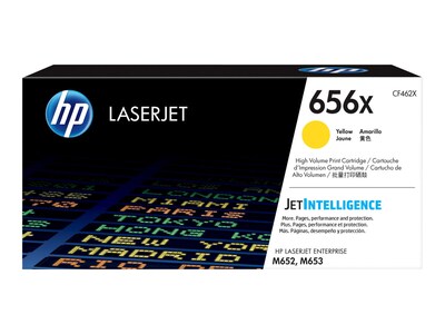 HP 656X Yellow High Yield Toner Cartridge (CF462X)