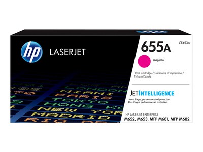 HP 655A Magenta Standard Yield Toner Cartridge   (CF453A)