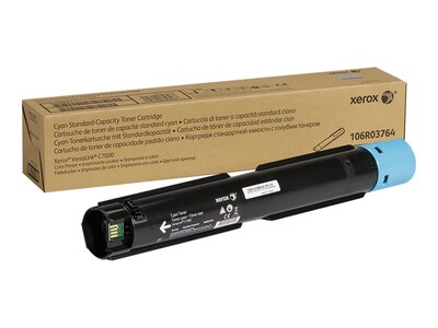 Xerox 106R03764 Cyan Standard Yield Toner Cartridge, Prints Up to 3,300 Pages