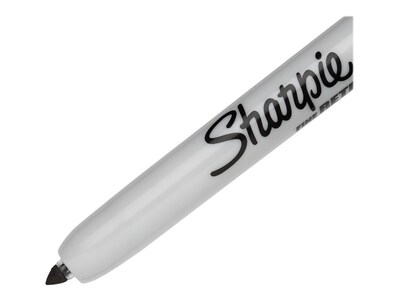 Sharpie Retractable Permanent Markers, Fine Tip, Black, 2/Pack (32724)