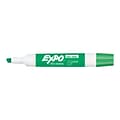 Expo Dry Erase Markers, Chisel Tip, Green, 12/Pack (80004)