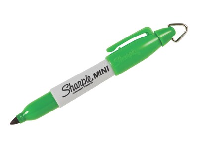 Sharpie Mini Permanent Markers, Fine Tip, Assorted, 4/Pack (35113)