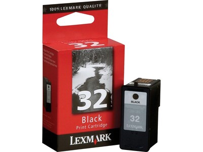 Lexmark 32 Black Standard Yield Ink Cartridge