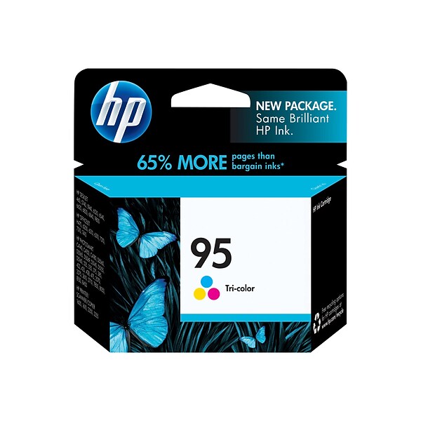 HP 95 Tri-Color Standard Yield Ink Cartridge (C8766WN#140)