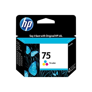 HP 75 Tri-Color Standard Yield Ink Cartridge (CB337WN#140)