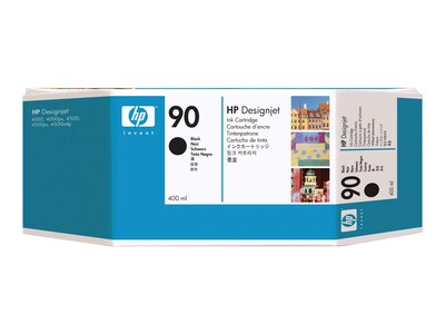 HP 90 Black Standard Yield Ink Cartridge (C5058A)