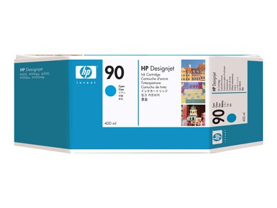 HP 90 Cyan Standard Yield Ink Cartridge (C5061A)