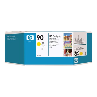 HP 90 Yellow Standard Yield Ink Cartridge (C5065A)
