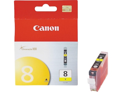 Canon 8 Yellow Standard Yield Ink Cartridge (0623B002AB)