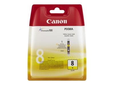 Canon 8 Yellow Standard Yield Ink Cartridge (0623B002AB)