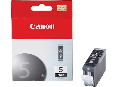 Canon 5 Black Standard Yield Ink Cartridge (0628B002AA)