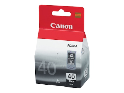 Canon 40 Black Standard Yield Ink Cartridge  (0615B002)