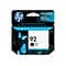 HP 92 Black Standard Yield Ink Cartridge (C9362WN#140)