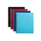 Staples Premium 1-Subject Notebook, 8.5" x 11", Graph Ruled, 100 Sheets, Assorted Colors (25855M)