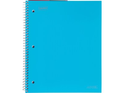 Staples Premium 1-Subject Notebook, 8.5" x 11", Graph Ruled, 100 Sheets, Assorted Colors (25855M)