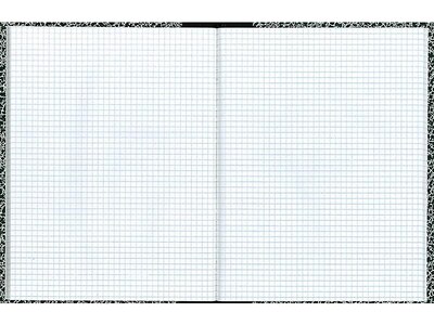 National Brand Laboratory 1-Subject Computation Notebooks, 7.88" x 10.13", Quad, 96 Sheets, Green (53110)