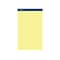 Ampad Notepads, 8.5 x 14, Wide Ruled, Canary, 50 Sheets/Pad, 12 Pads/Pack (TOP 20-230)